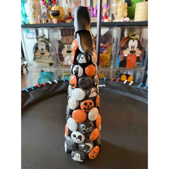Home Goods Ceramic Macaroon Halloween Tree EUC - Picture 3 of 5